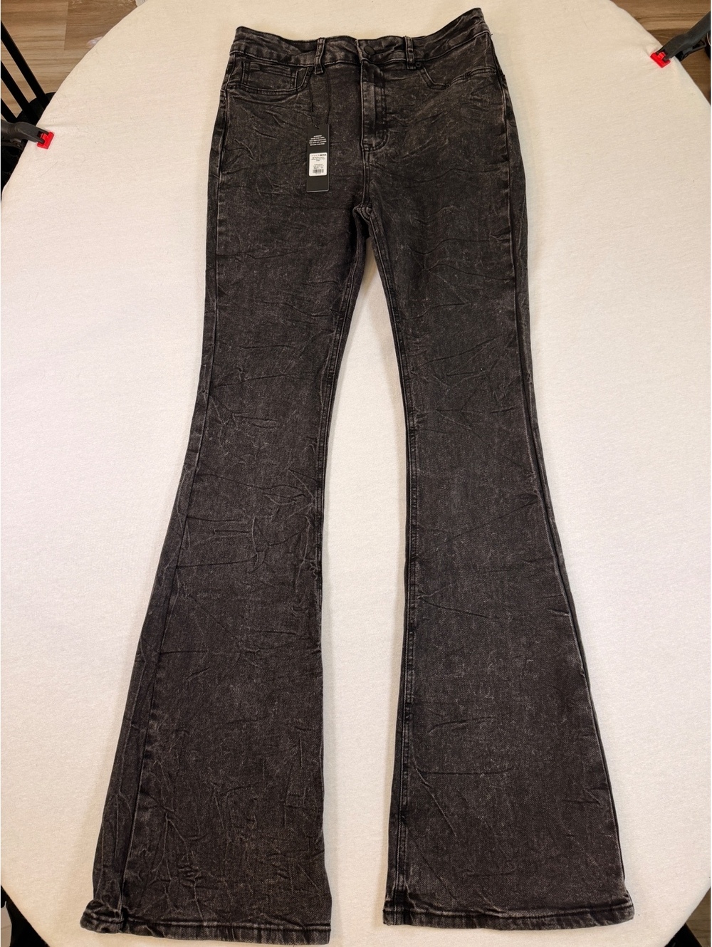 NWT Fashion Nova Tall Audrey Booty Lifting Flare Jeans 11